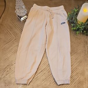 adidas Beige Jogger Pants Size S